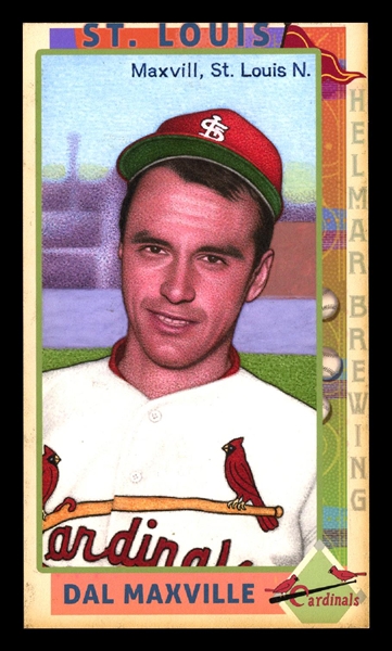 This Great Game 1960s #123 Dal Maxvill St. Louis Cardinals