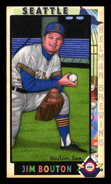 This Great Game 1960s #128 Jim Bouton Seattle Pilots