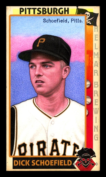 This Great Game 1960s #132 Dick Schofield Pittsburgh Pirates