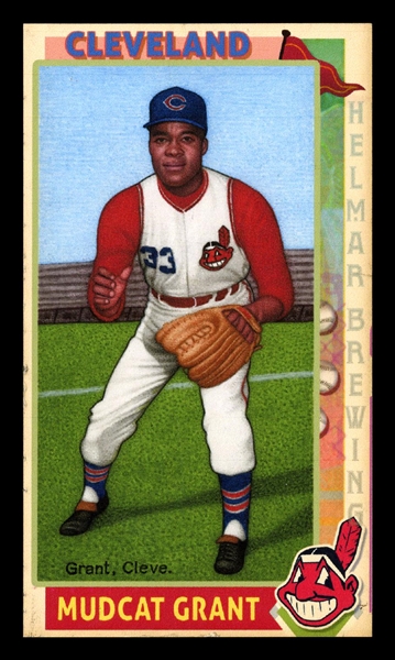 This Great Game 1960s #156 Mudcat Grant Cleveland Indians