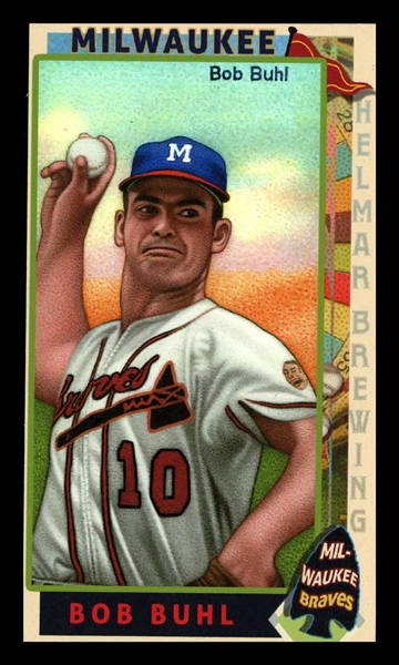 This Great Game 1960s #204 Bob Buhl Milwaukee Braves