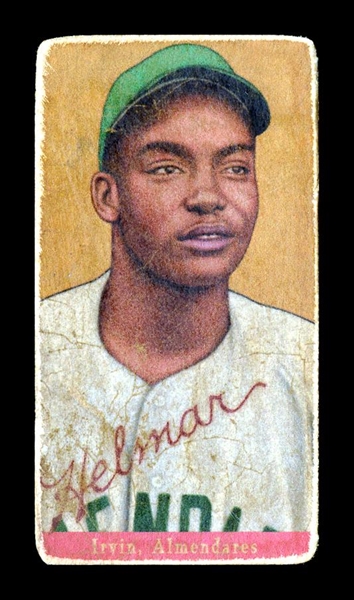 T206-Helmar #470 Monte IRVIN Almendares Scorpions HOF