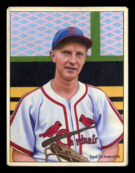 Helmar This Great Game #24 Red SCHOENDIST St. Louis Cardinals HOF