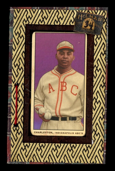 T206-Helmar #34 Oscar CHARLESTON Indianapolis ABCs HOF