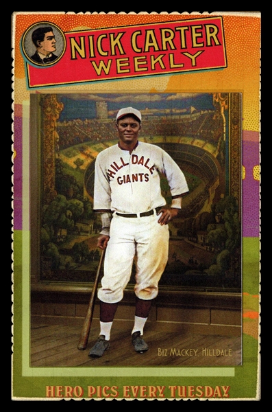 Helmar Cabinet III #45 Biz MACKEY Hilldale Giants HOF First Time