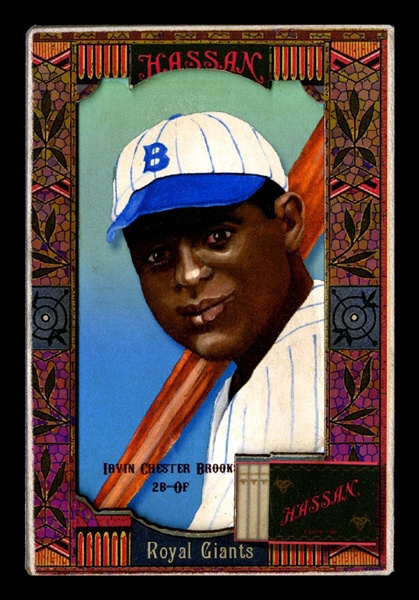 Helmar Oasis #378 Irvin Chester Brooks Brooklyn Royal Giants