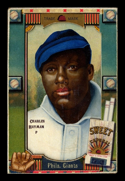 Helmar Oasis #416 Charles "Sy" Hayman Philadelphia Colored Giants