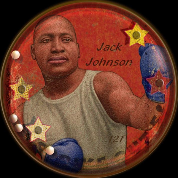 All Our Heroes #121 Jack JOHNSON, the "Galveston Giant" Boxing HOF