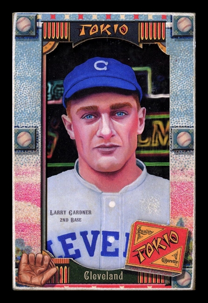 Helmar Oasis #258 Larry Gardner Cleveland Indians