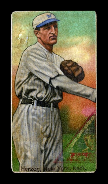 T206-Helmar #515 Buck Herzog New York Giants