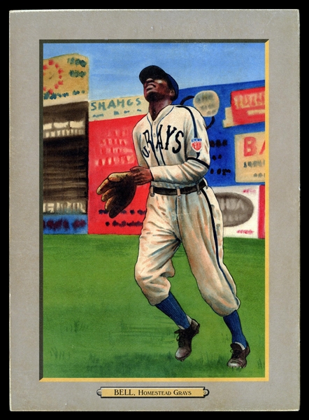 T3-Helmar #42 James "Cool Papa" BELL Homestead Grays HOF