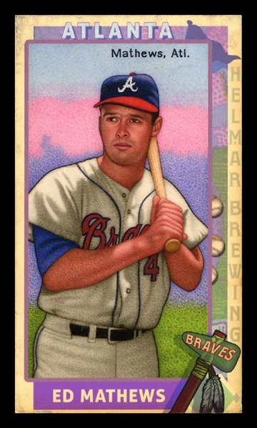 This Great Game 1960s #51 Eddie MATHEWS Atlanta Braves HOF