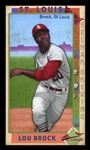 This Great Game 1960s #124 Lou BROCK St. Louis Cardinals HOF