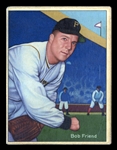 Helmar This Great Game #152 Bob Friend Pittsburgh Pirates First Time