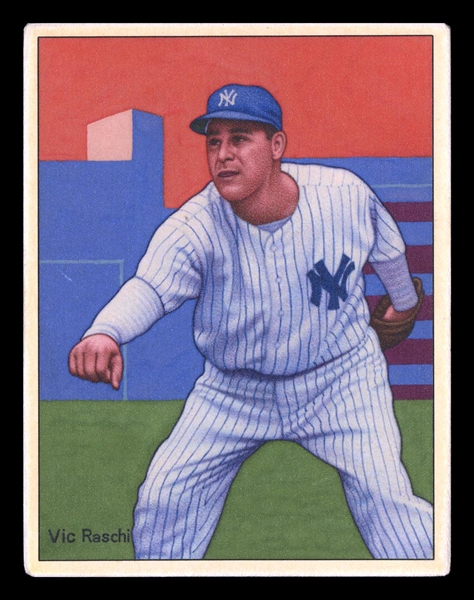 Helmar This Great Game #123 Vic Raschi New York Yankees