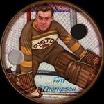 Hockey Icers #8 Tiny THOMPSON Boston Bruins HOF