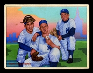 Helmar This Great Game #35 Yogi BERRA, Whitey FORD, Mickey MANTLE New York Yankees HOF