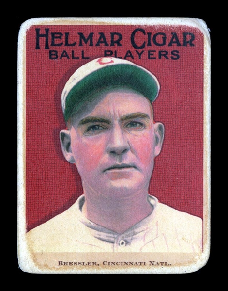 E145-Helmar #50 Rube Bressler Cincinnati Reds