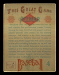Helmar This Great Game #4 George KELL Detroit Tigers HOF