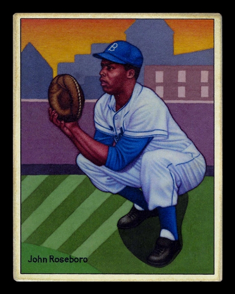 Helmar This Great Game #99 Johnny Roseboro Brooklyn Dodgers