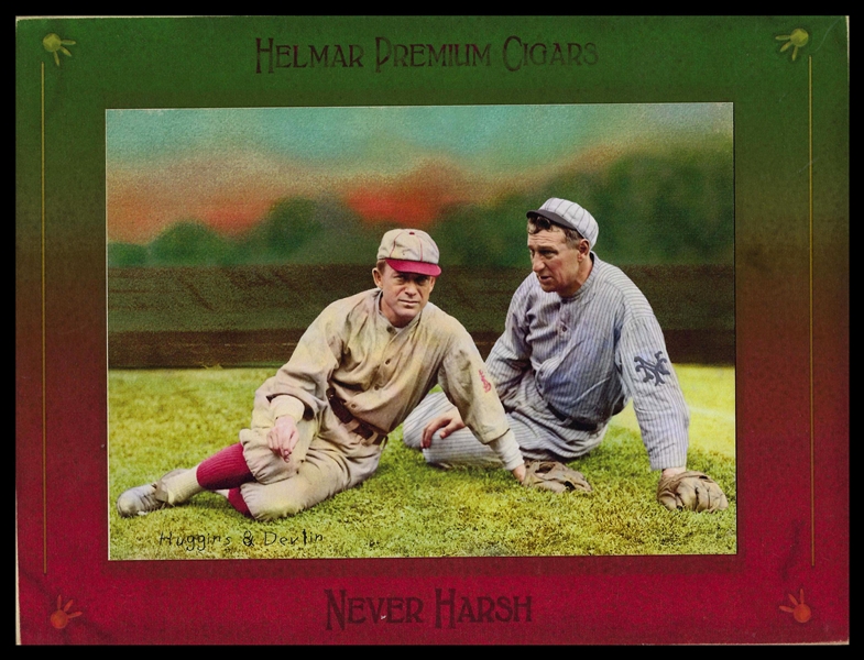 Helmar Imperial Cabinet #101 Miller HUGGINS, Art Devlin Multiple HOF
