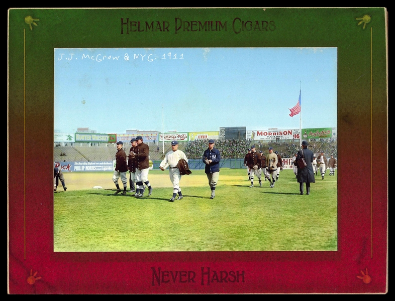 Helmar Imperial Cabinet #103 John McGRAW: .334 lifetime over 16 years; 33 years a manager New York Giants HOF