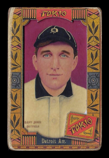 Helmar Oasis #107 Davy "Kangaroo" Jones, "Fastest Man in the League" Detroit Tigers