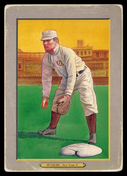 T3-Helmar #35 John McGRAW: .334 lifetime over 16 years; 33 years a manager New York Giants HOF