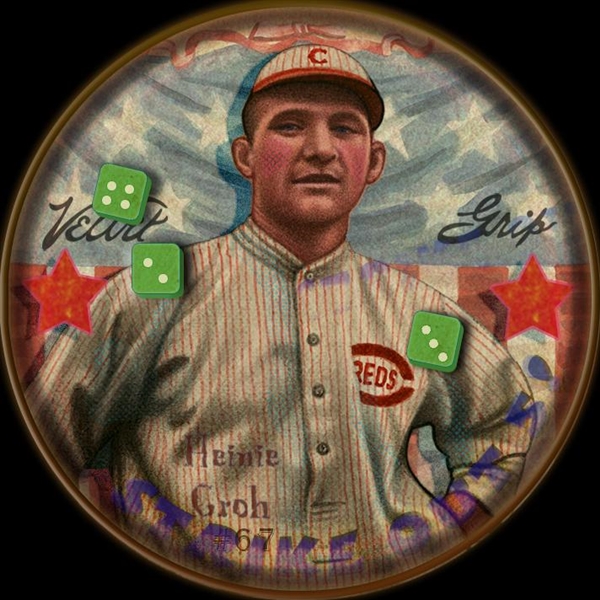 H813-4 Boston Garter-Helmar #67 Heinie Groh Cincinnati Reds