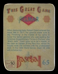 Helmar This Great Game #65 Bobby DOERR Boston Red Sox HOF