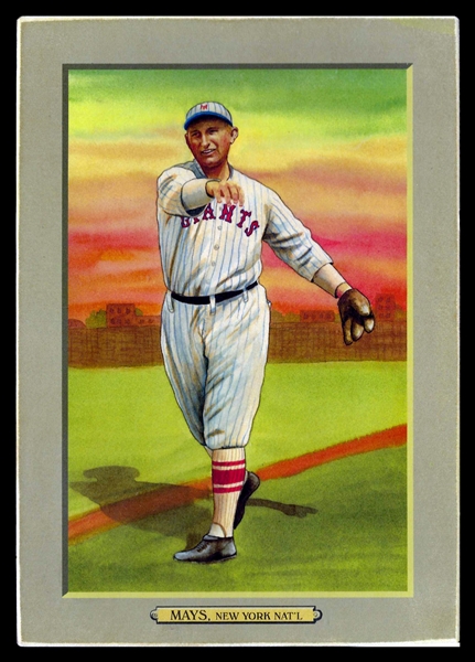 T3-Helmar #105 Carl Mays New York Giants