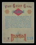 Helmar This Great Game #118 Preacher Roe Brooklyn Dodgers