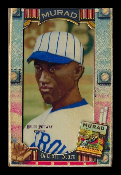 Helmar Oasis #403 Bruce Petway Detroit Stars First Time