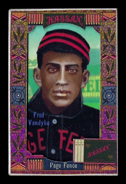 Helmar Oasis #384 Fred VanDyke Page Fence Giants