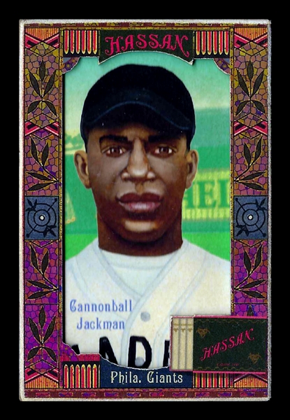 Helmar Oasis #389 "Cannonball" Jackman Philadelphia Colored Giants