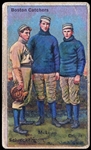 Helmar Polar Night #139 Three Boston Americans Catchers Together Boston Red Sox