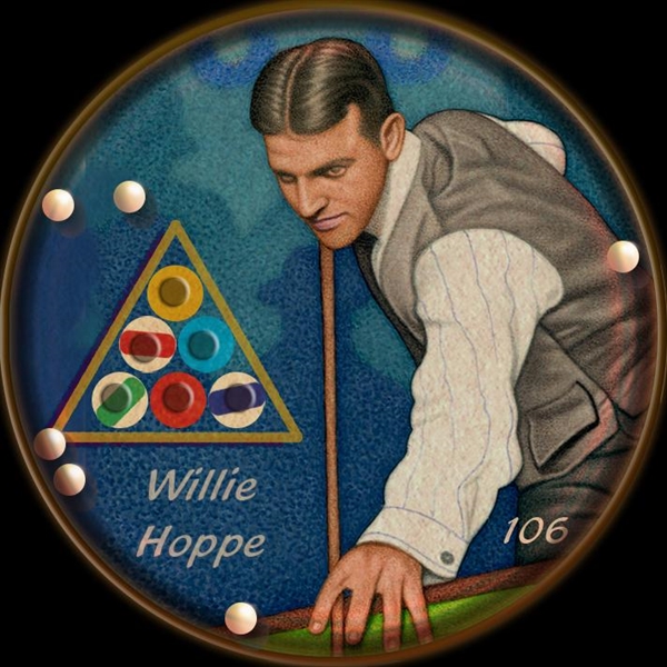 All Our Heroes #106 Willie Hoppe Billiards