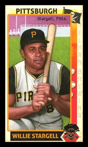 This Great Game 1960s #85 Willie Stargell, HOF Pittsburgh Pirates HOF First Time