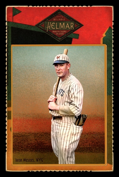 Helmar Cabinet Series II #8 Irish Meusel; .310 average over eleven years New York Giants