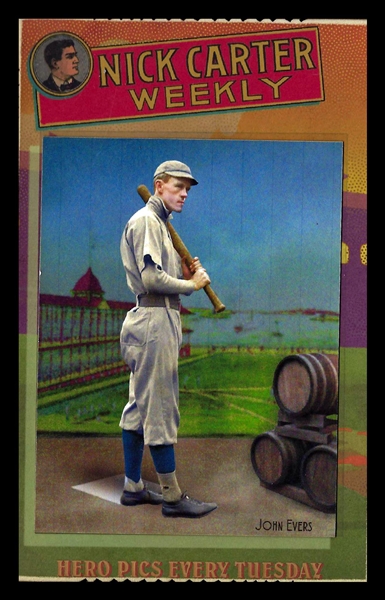 Helmar Cabinet III #11 Johnny EVERS Chicago Cubs HOF