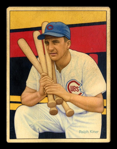 Helmar This Great Game #30 Ralph KINER Chicago Cubs HOF
