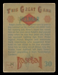 Helmar This Great Game #30 Ralph KINER Chicago Cubs HOF