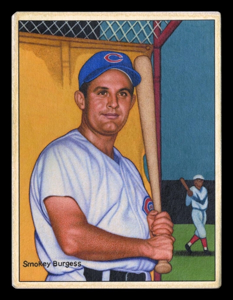 Helmar This Great Game #37 Smokey Burgess Cincinnati Reds