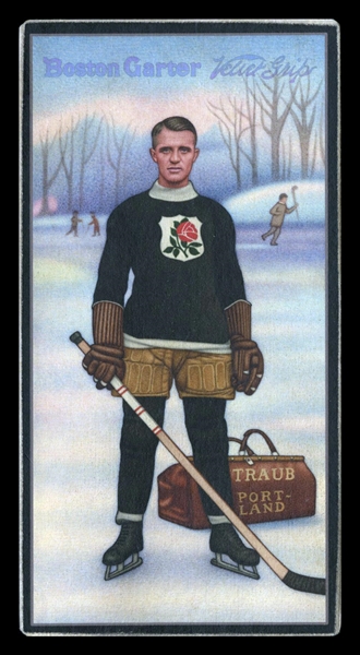 Hockey Icers #13 Percy Traub Portland Rosebuds