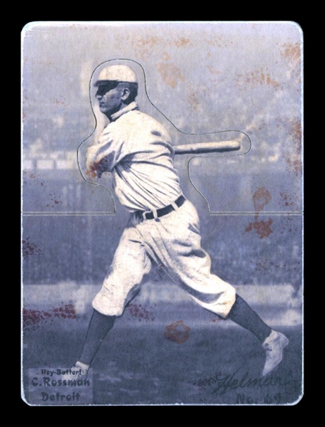 R318-Helmar Hey-Batter! #69 Claude Rossman Detroit Tigers
