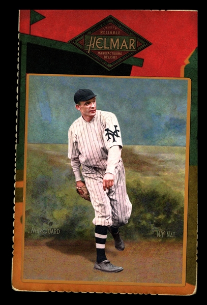 Helmar Cabinet Series II #99 Rube Marquard New York Giants HOF