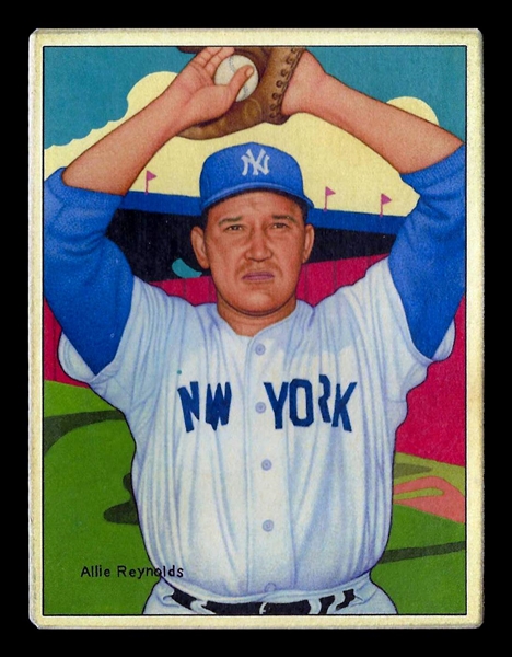 Helmar This Great Game #52 Allie Reynolds New York Yankees