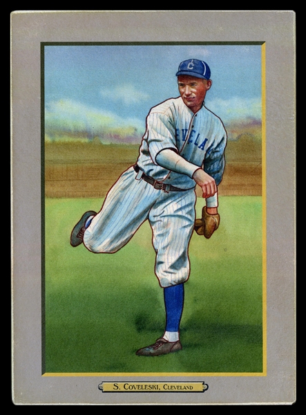 T3-Helmar #76 Stan COVELESKI Cleveland Indians HOF