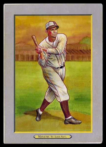T3-Helmar #83 Heinie MANUSH, .330 lifetime average St. Louis Browns HOF