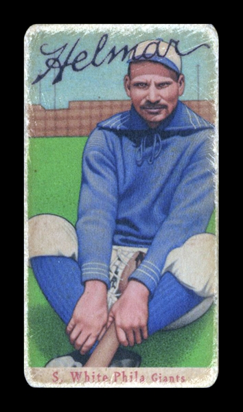 T206-Helmar #462 Sol WHITE Philadelphia Giants HOF